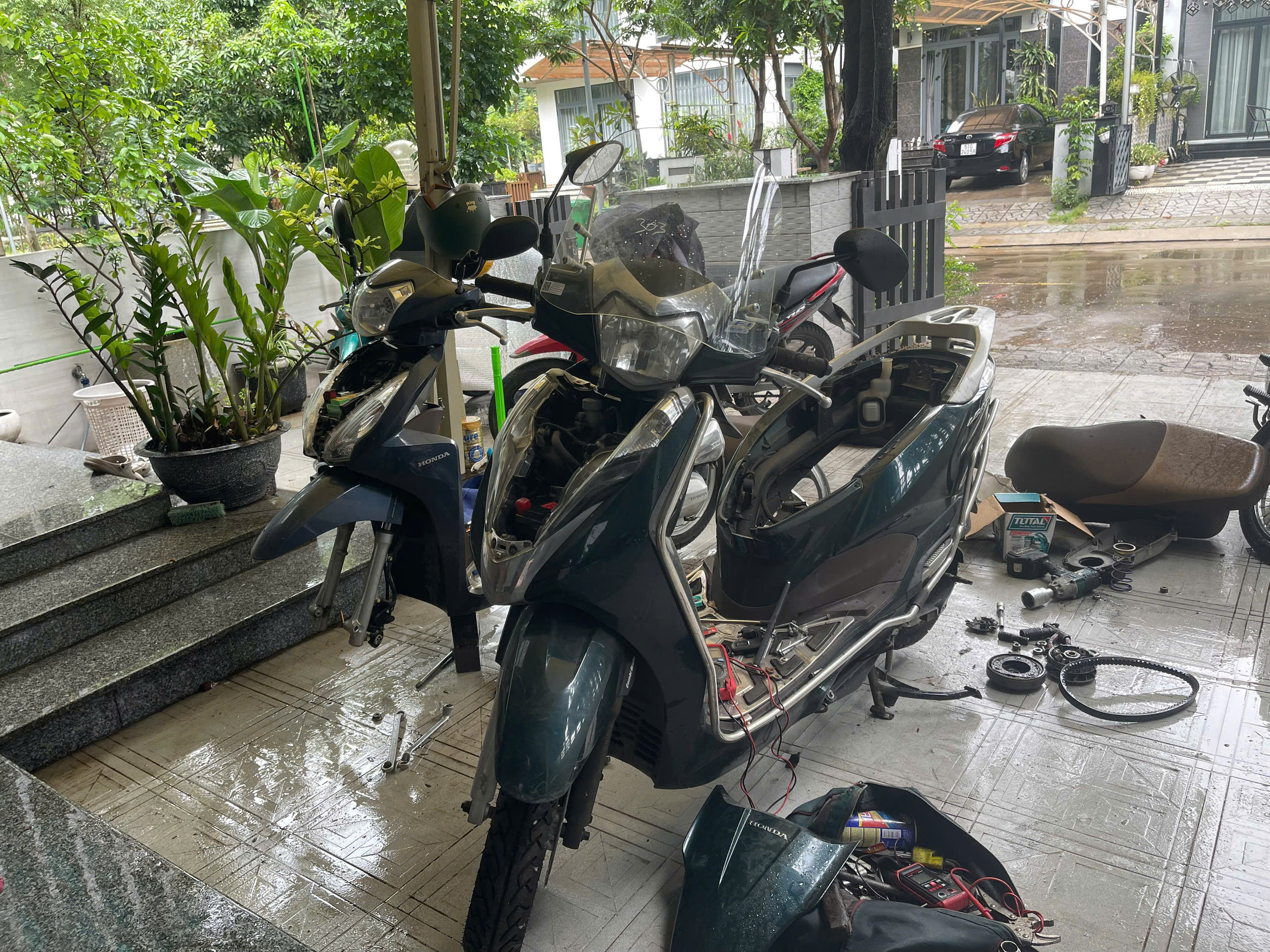 Sửa xe máy tại nhà TP.HCM